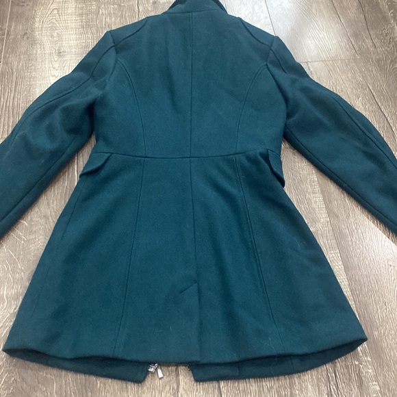 H&M wool jacket. Blue/green. Size 2 - Picture 5 of 6